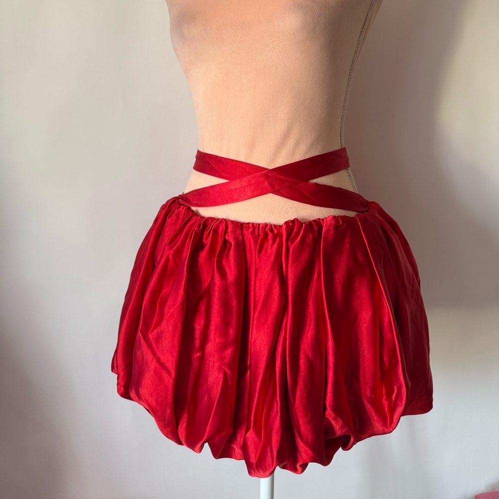 Dolls Kill current mood REBELLIOUS FLIRT BUBBLE MINI SKIRT